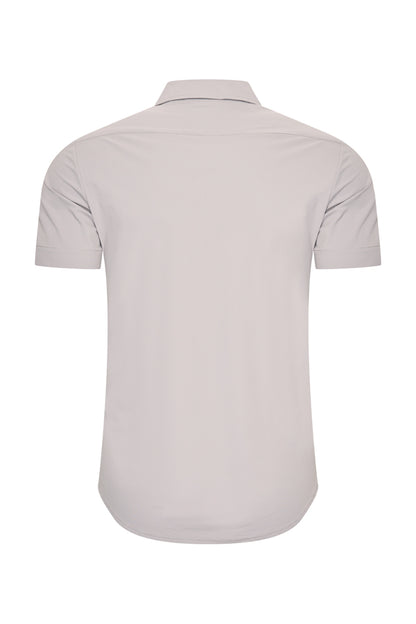 Men Shirt Short Sleeve | Elephant Grey