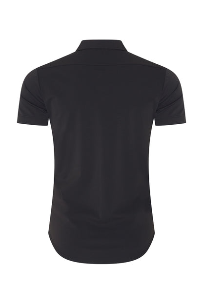 Men Shirt Short Sleeve | Black