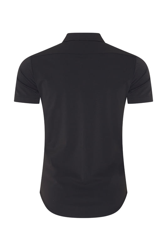Men Shirt Short Sleeve | Black