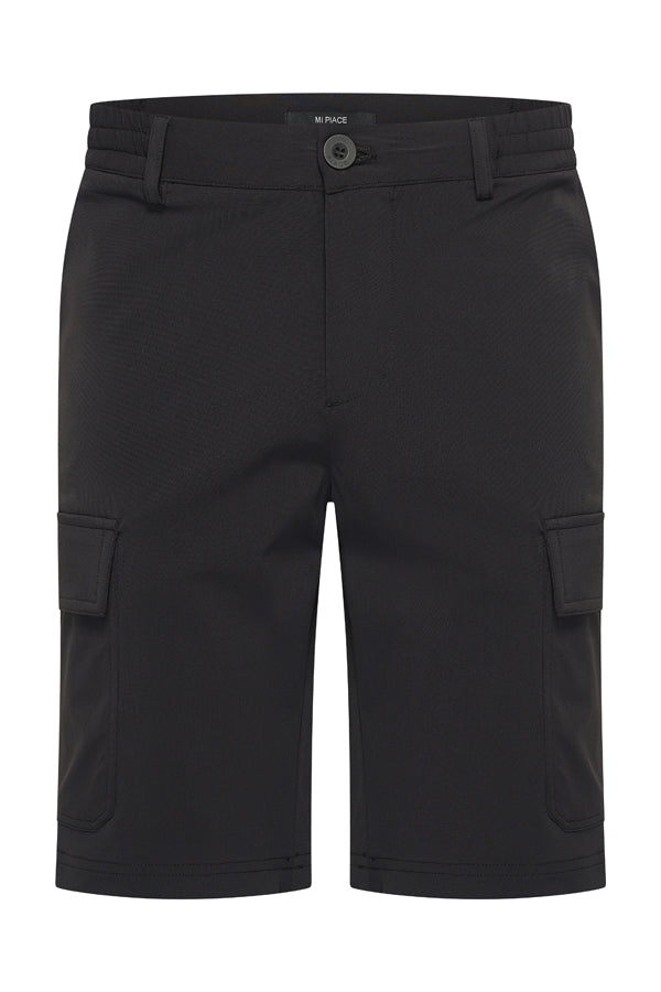 Men Bermuda Shorts Cargo | Black