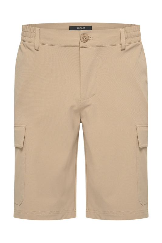 Men Bermuda Shorts Cargo | Latte