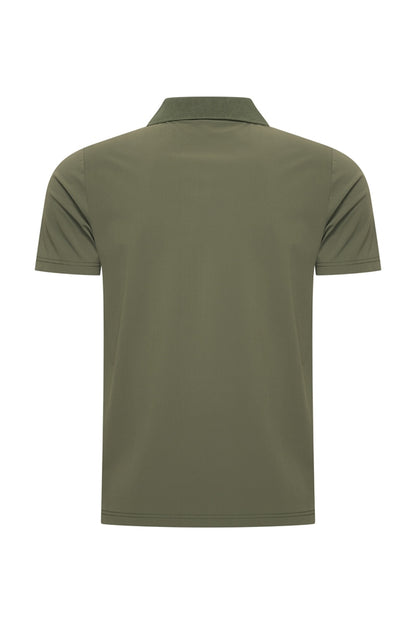 Men V Neck Polo Shirt | Deep Depth