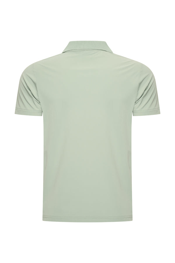 Men V Neck Polo Shirt | Lilypad