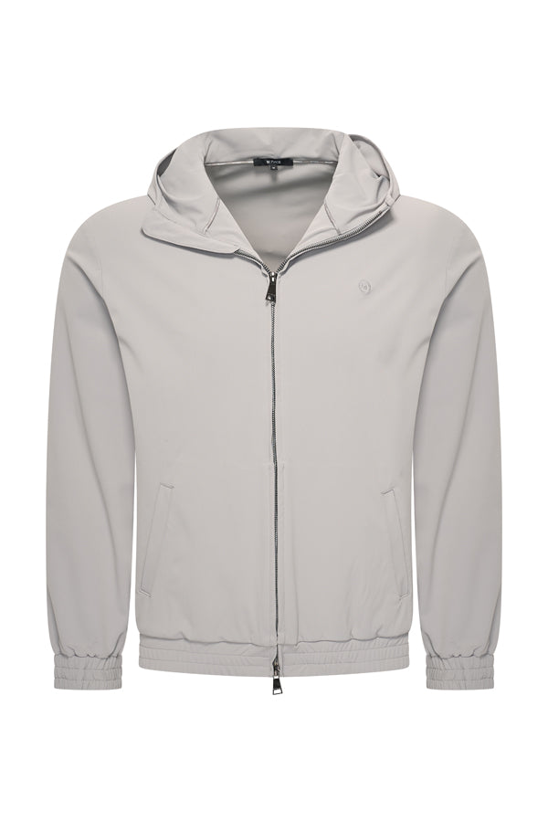 Herren Kapuzenjacke | Elephant Grey