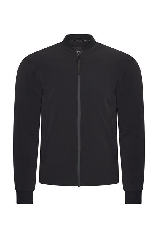 Men Bomber Jacket Padded | Black