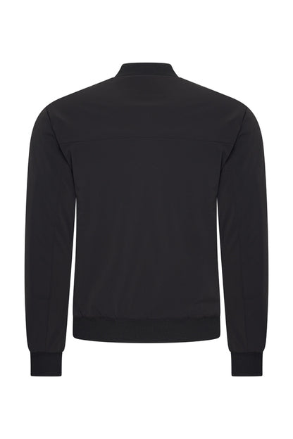 Men Bomber Jacket Padded | Black