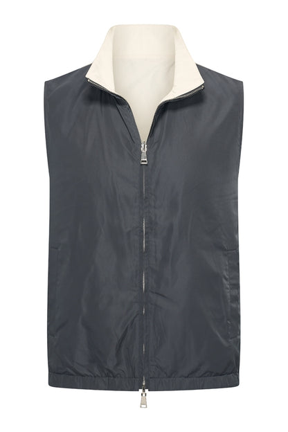 Men Gilet Tech Reversible | Dark Blue | Kit