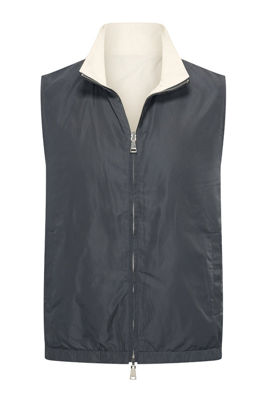 Men Gilet Tech Reversible | Dark Blue | Kit