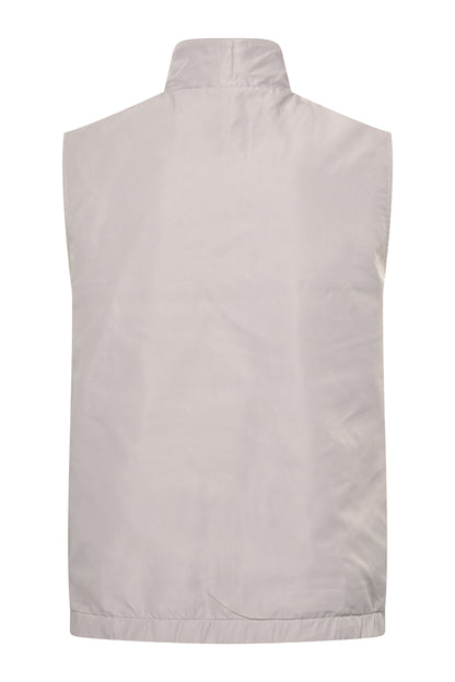 Men Gilet Tech Reversible | Taupe | L.Grey