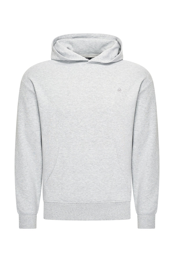 Men Hoodie | Grey Melange
