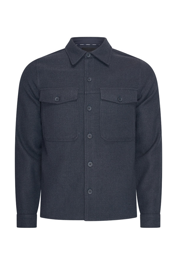 Men Woven Jacket | Dark Blue