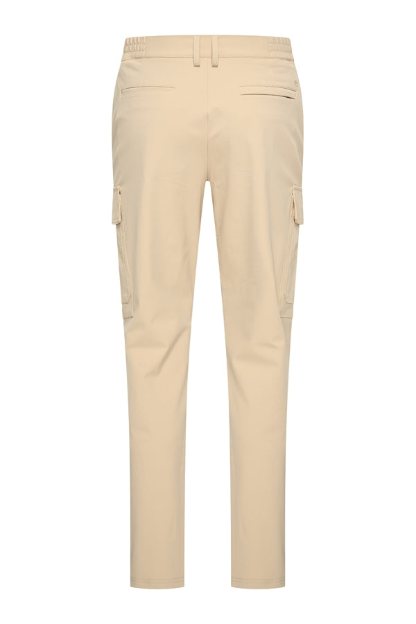Men Trousers Straight Cargo | Sand