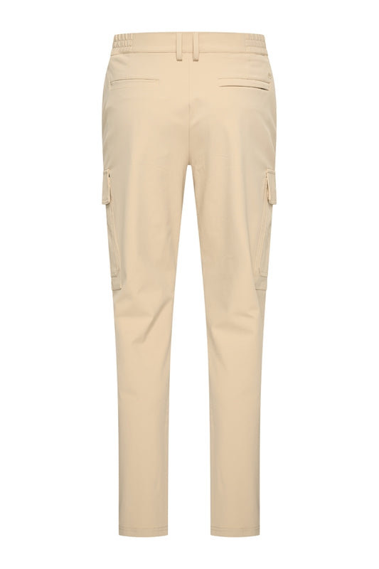 Men Trousers Straight Cargo | Sand