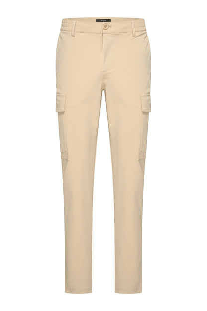 Men Trousers Straight Cargo | Sand