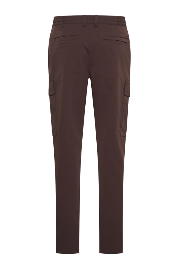 Men Trousers Straight Cargo | Espresso