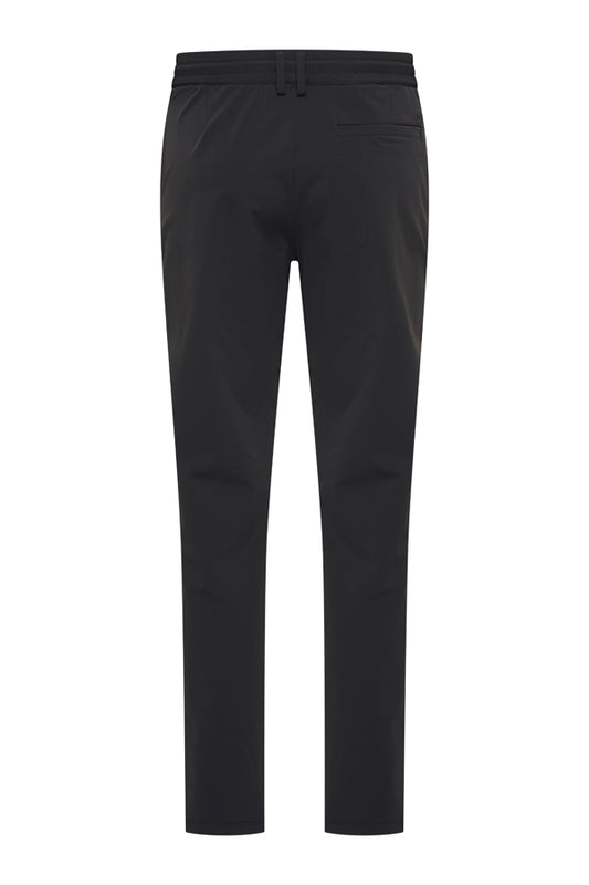 Men Trousers Pintuck Seam | Black