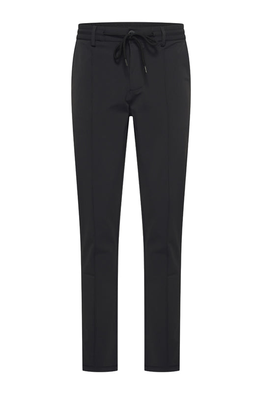 Men Trousers Pintuck Seam | Black