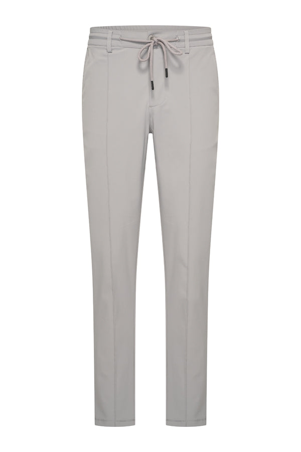 Men Trousers Pintuck Seam | Elephant Grey