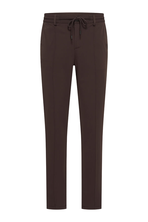 Men Trousers Pintuck Seam | Espresso