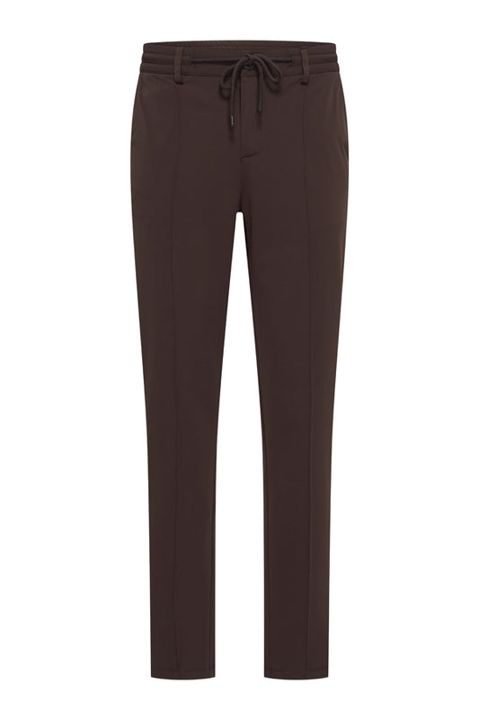 Men Trousers Pintuck Seam | Espresso