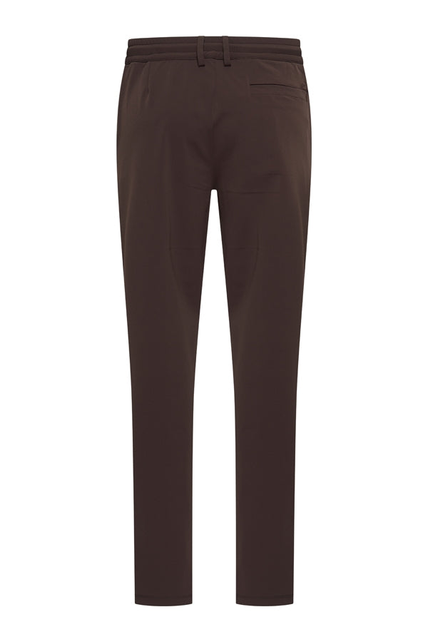 Men Trousers Pintuck Seam | Espresso
