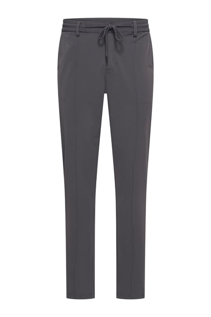 Men Trousers Pintuck Seam | Dark Grey