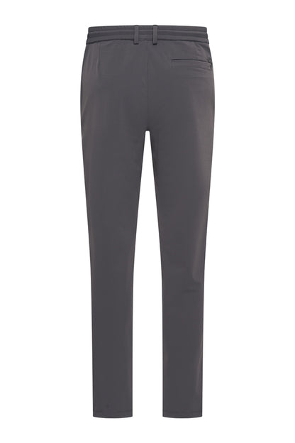 Men Trousers Pintuck Seam | Dark Grey