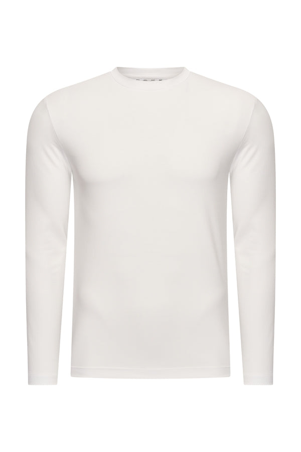 Men Cotton Shirt Long Sleeves | White