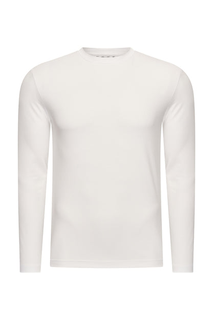 Men Cotton Shirt Long Sleeves | White