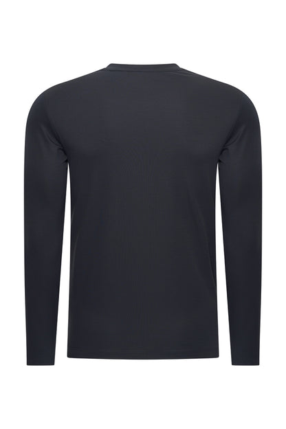 Men Cotton Shirt Long Sleeves | Dark Blue