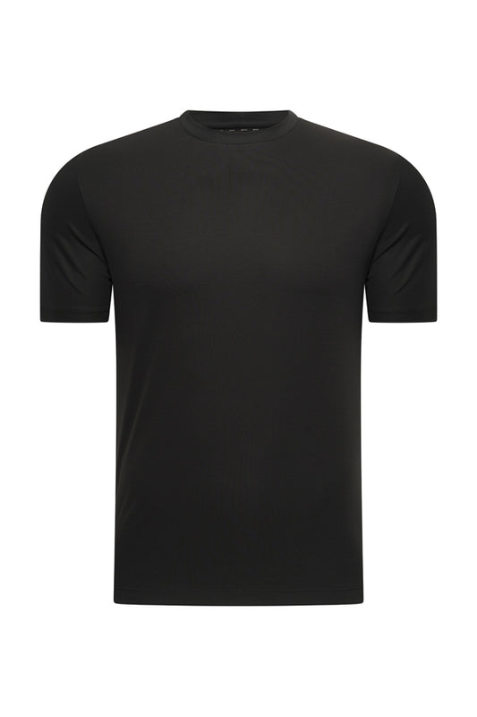Herren Baumwoll T-Shirt | Schwarz