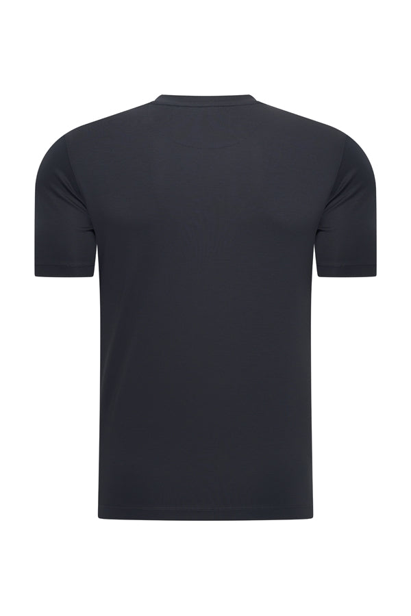 Men Cotton T Shirt | Dark Blue