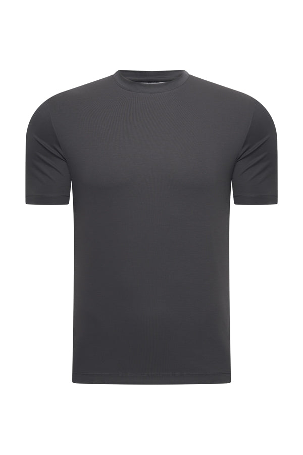 Men Cotton T Shirt | Dark Grey
