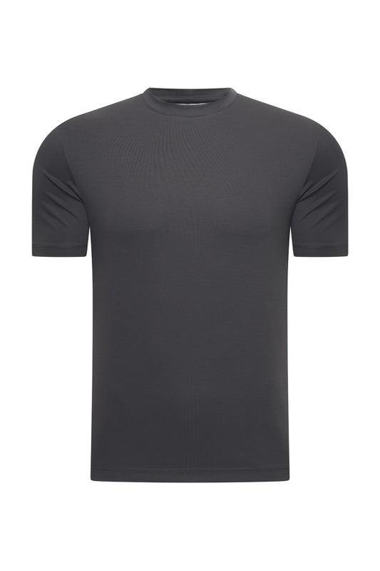 Herren Baumwoll-T-Shirt | Dunkelgrau