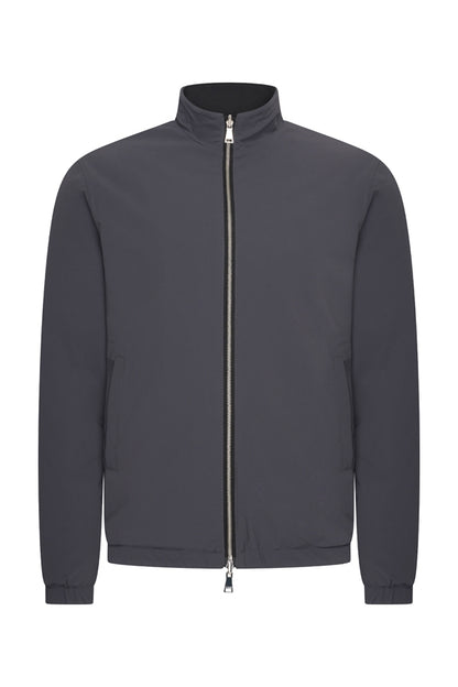 Men Jacket Reversible | Black | Grey
