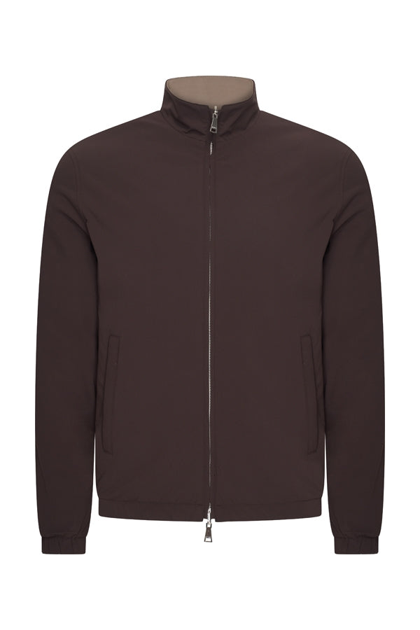 Men Jacket Reversible | Falcon | Espresso