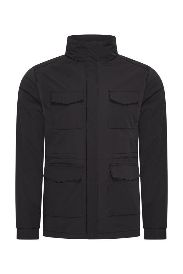 Men Parka Jacket | Black