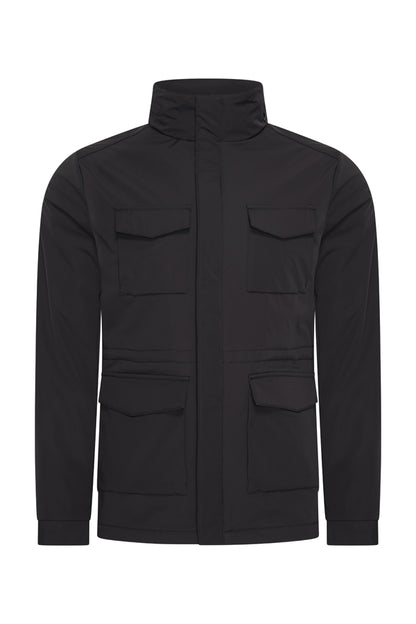 Men Parka Jacket | Black