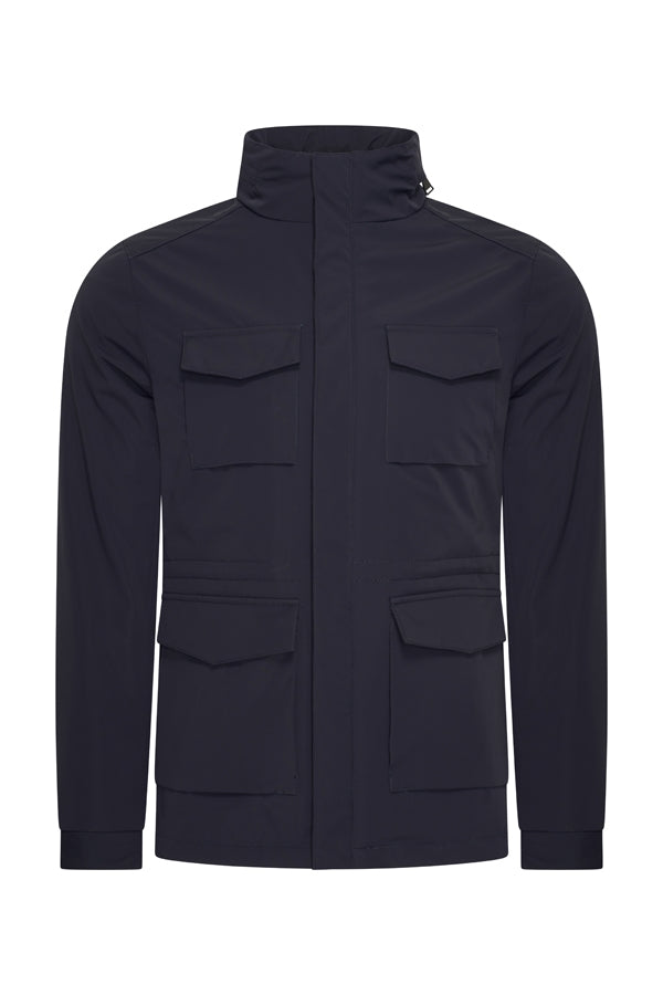 Men Parka Jacket | Dark Blue