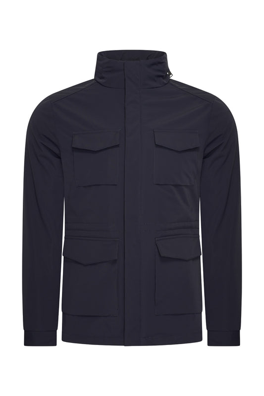 Men Parka Jacket | Dark Blue