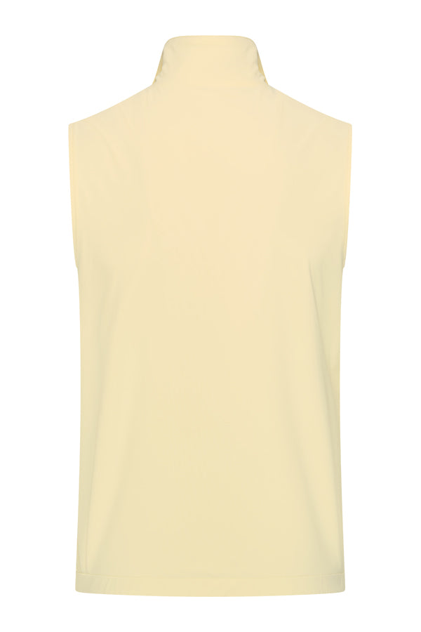 Men Gilet Reversible | Pastel Yellow | Kit
