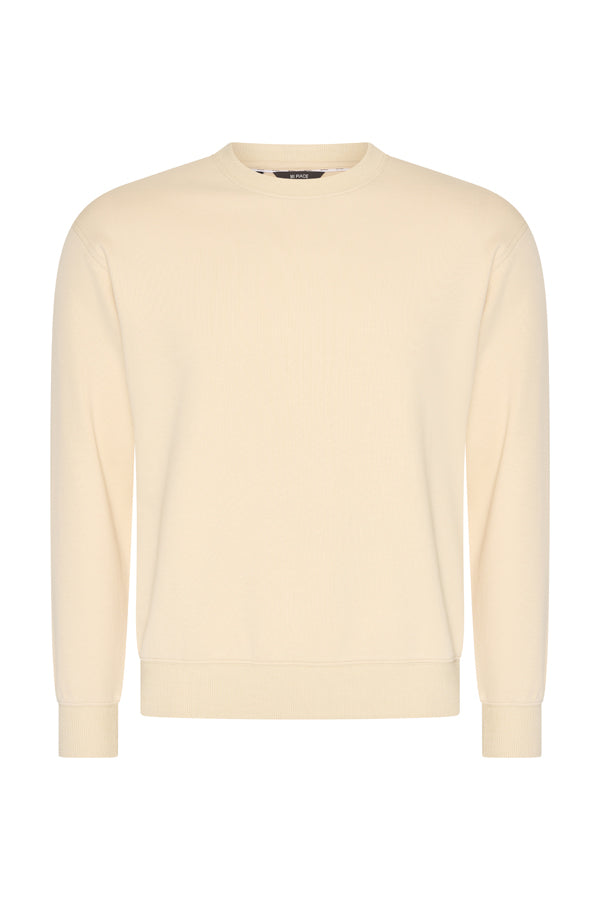 Crewneck Sweater | Beige