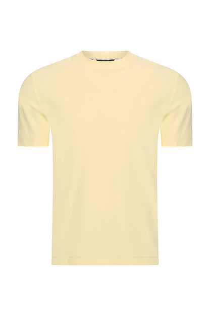 Men T Shirt | Pastel Yellow