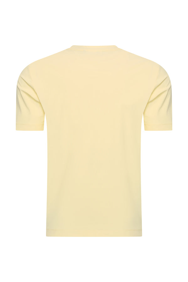 Men T Shirt | Pastel Yellow