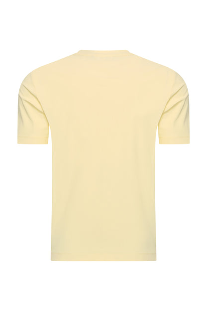 Men T Shirt | Pastel Yellow