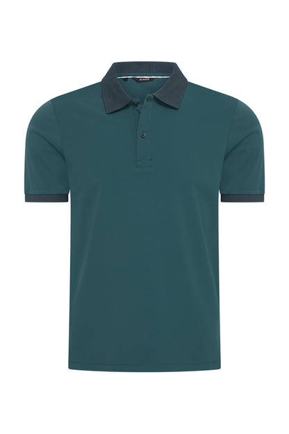 Herren Poloshirt | Teal Blau