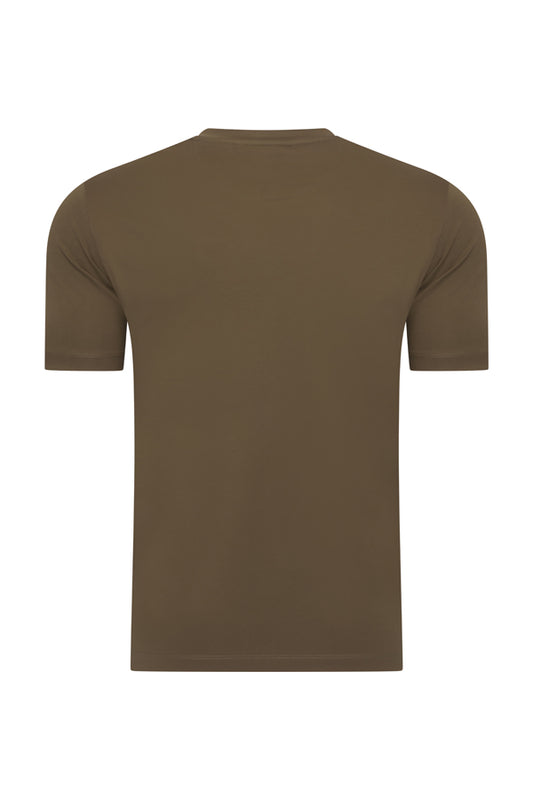 Men Cotton T Shirt | Olive