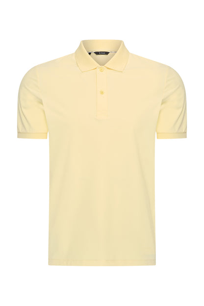 Men's Polo Shirt | Pastel Yellow