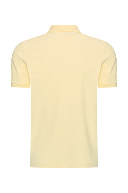 Men Polo Shirt | Pastel Yellow