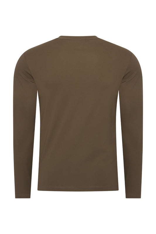 Men Cotton Shirt Long Sleeves | Olive